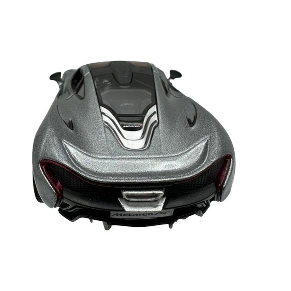 Kinsmart McLaren P1 Model Car Silver 1/36 Scale KT5393 Diecast Pull Back Action - Picture 4 of 11